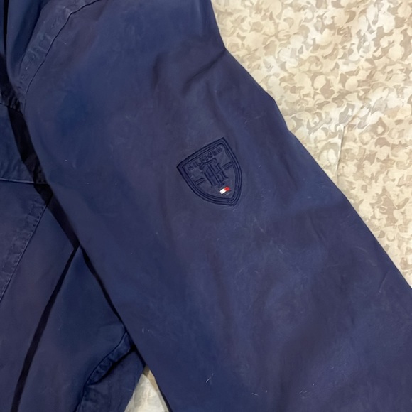 Tommy Hilfiger women’s XXL navy cargo cotton jacket coat - Picture 9 of 9